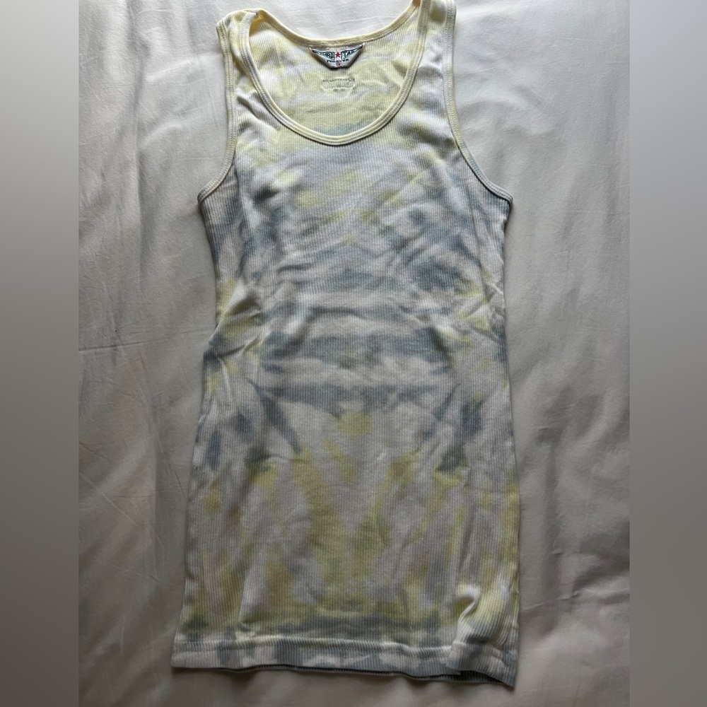 Hard Tail Ribbed Tie-Dye Tank Top